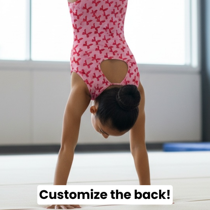 Bubble Gum Pink Coquette Leotard