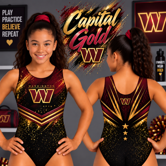 Capital Gold Leotard