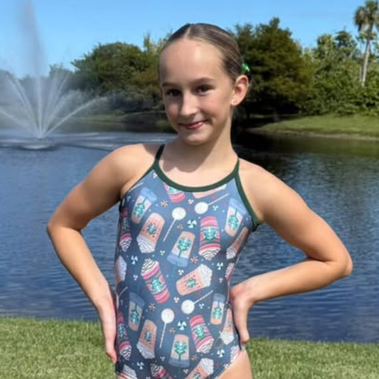 Christmas Starbucks Leotard