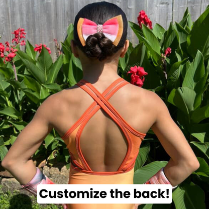 Citrine Neon Ombre Leotard
