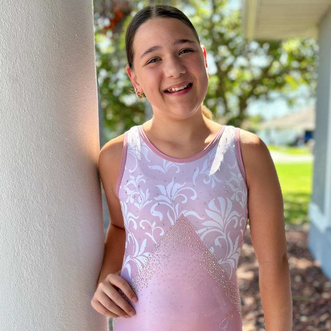 Classy Leotard *With Rhinestones*