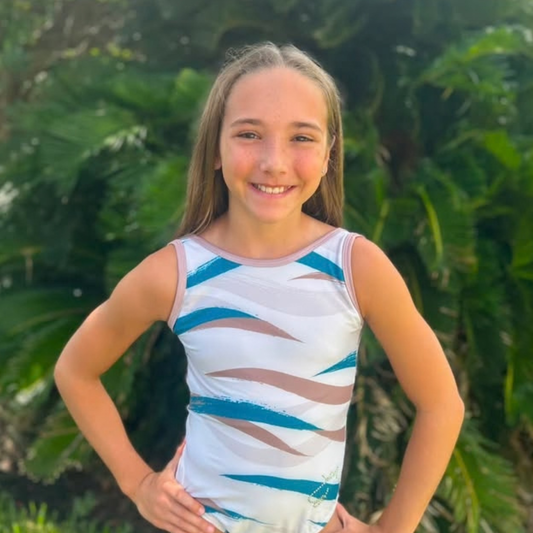 Coastal Waves Leotard