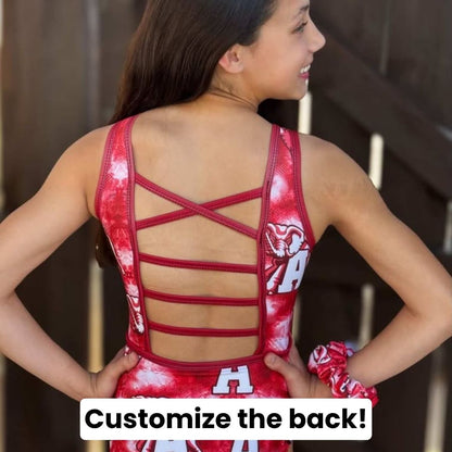 Crimson Leotard