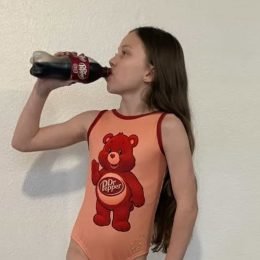 Dr Pepper Care Bear Leotard
