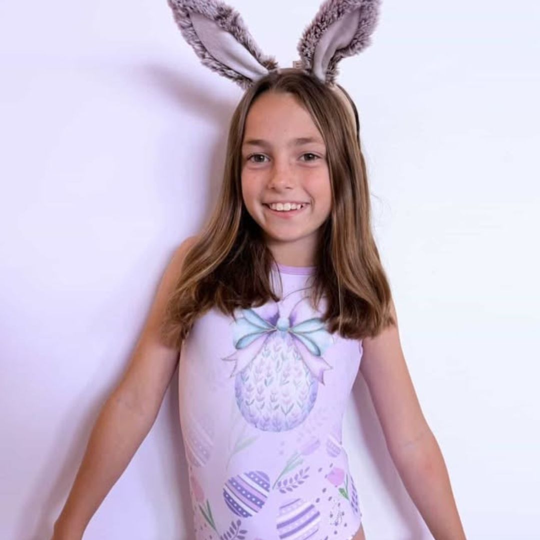 Easter Lavender Eggs Leotard