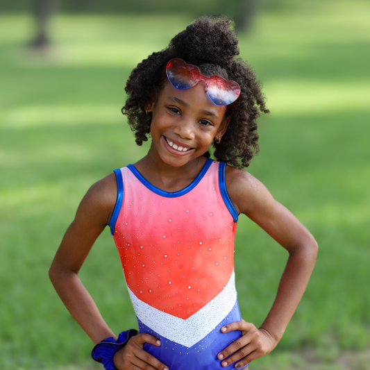 Glory in the USA Leotard *With Rhinestones*