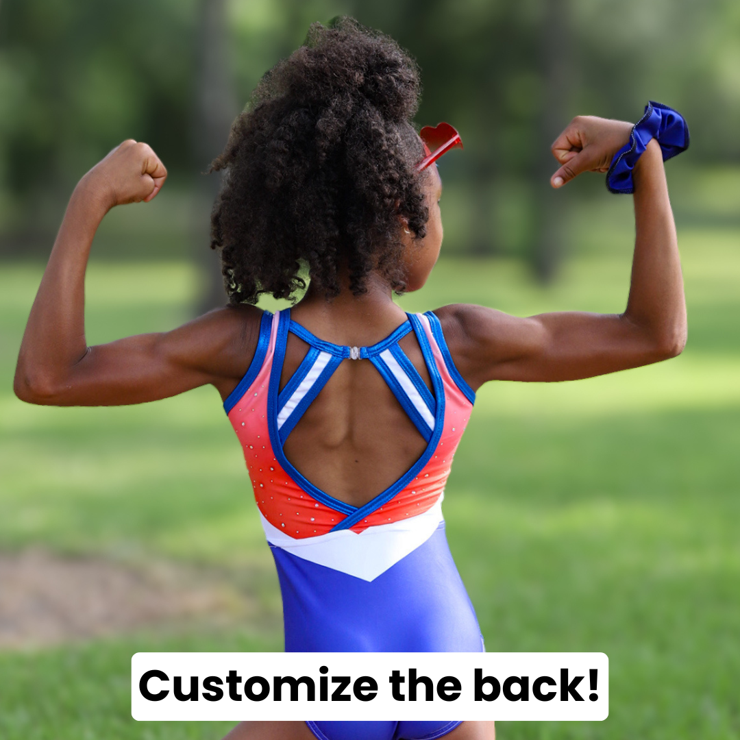 Glory in the USA Leotard *With Rhinestones*