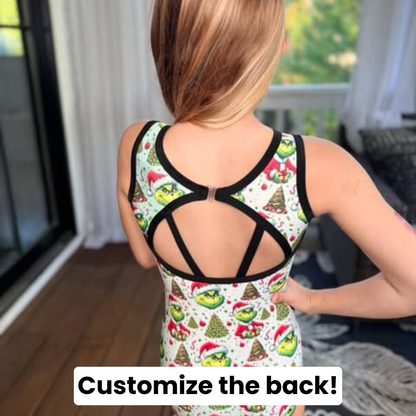 Grinch Lights Leotard