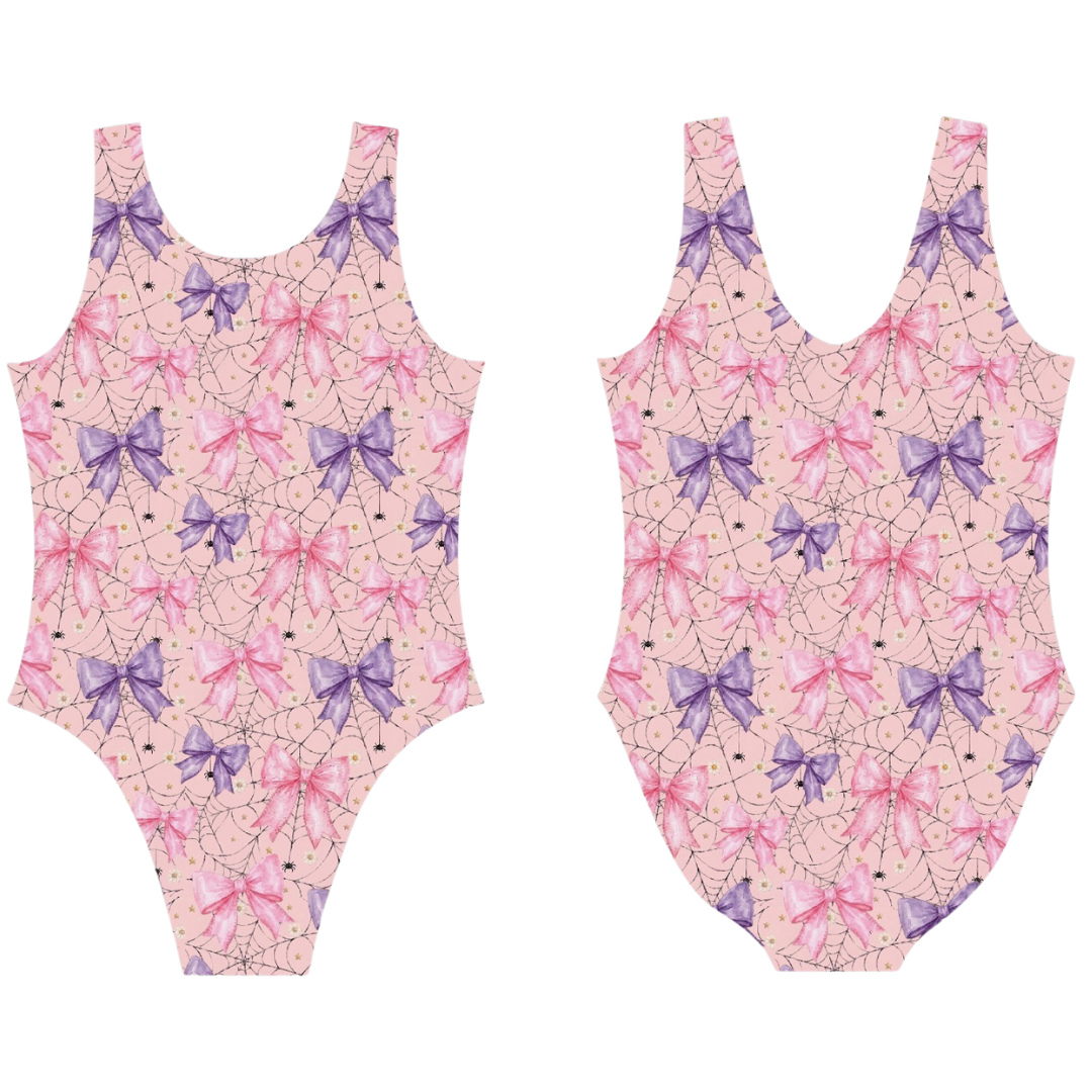 Halloween Bowknot Leotard