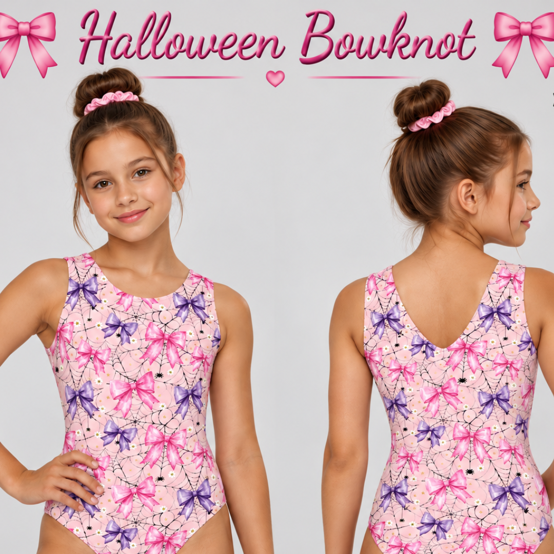 Halloween Bowknot Leotard