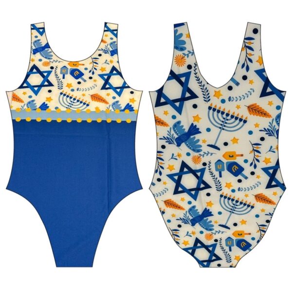 Happy Hanukkah Leotard