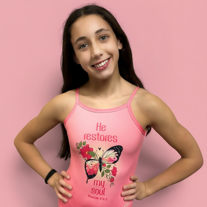 He Restores My Soul Leotard