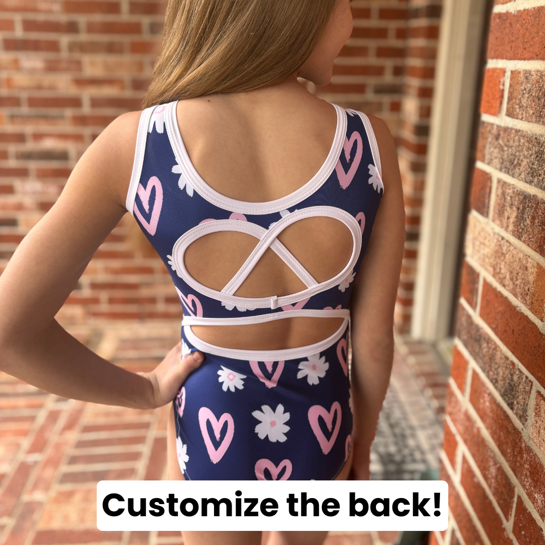 Hearts & Daisies Leotard