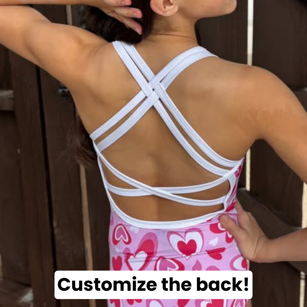 Hearts on Top of Hearts Leotard