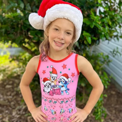 Holidays with Bluey Leotard