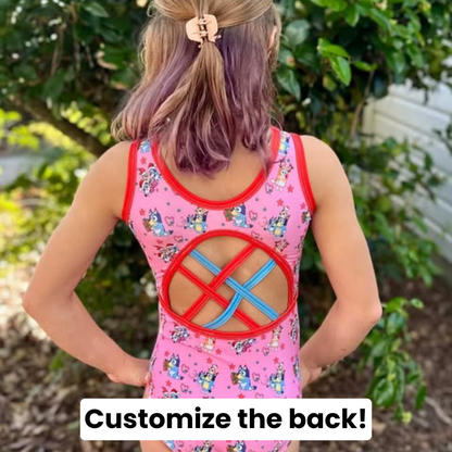 Holidays with Bluey Leotard