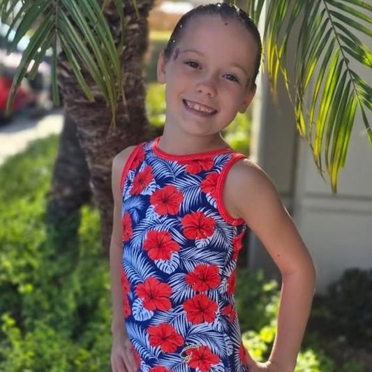 Island Bloom Leotard