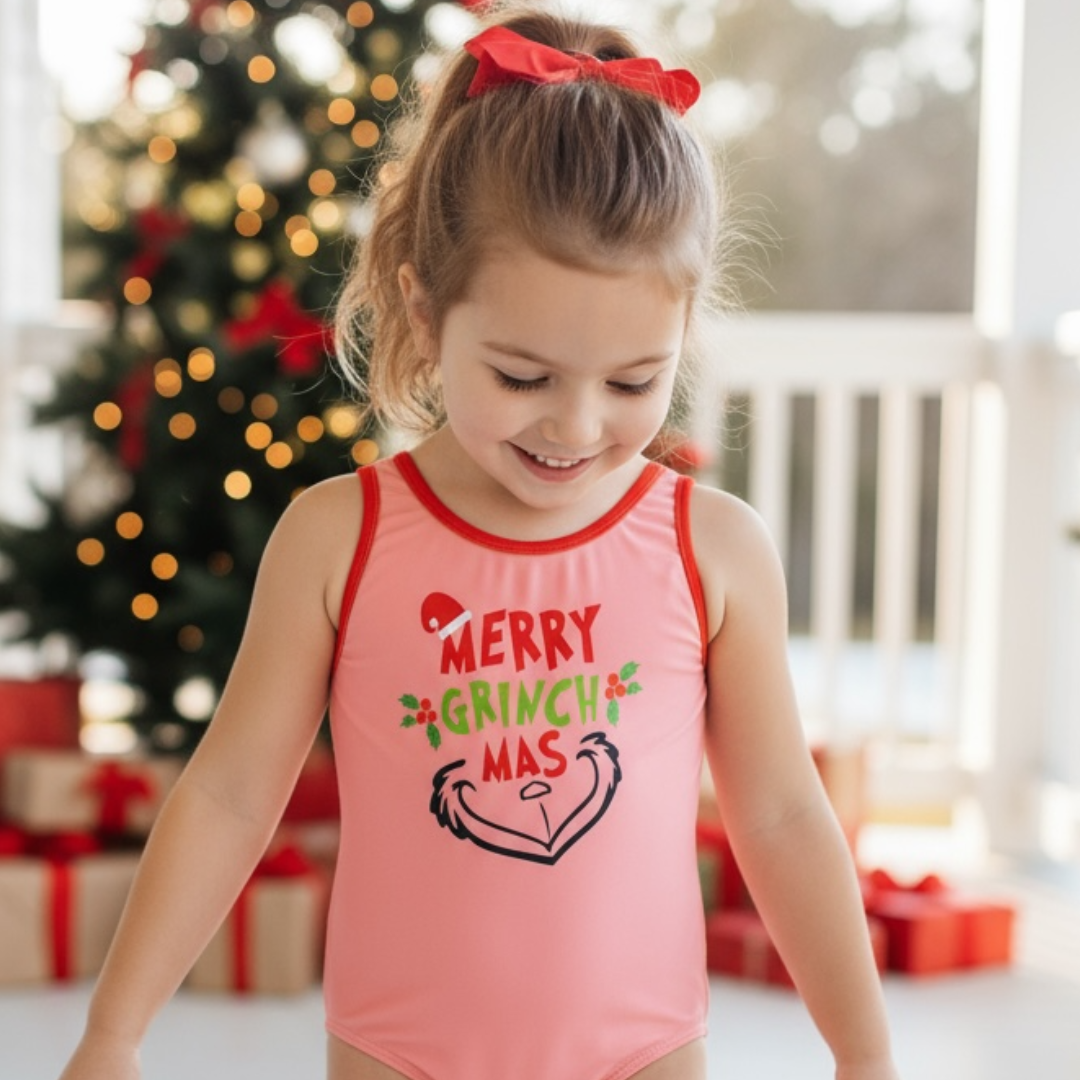 Jolly Grinch Leotard