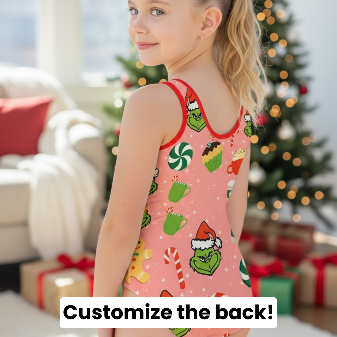 Jolly Grinch Leotard