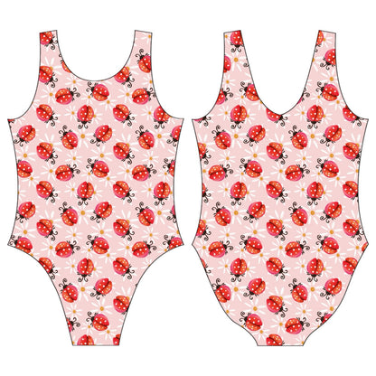 Ladybugs on Daisies Leotard