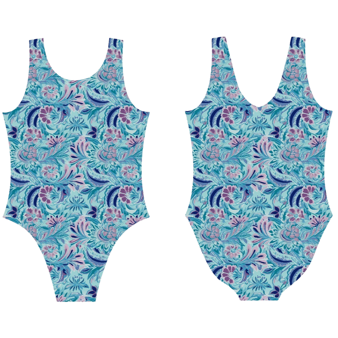 Lavender Blooms Leotard