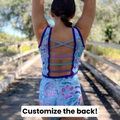 Lavender Blooms Leotard