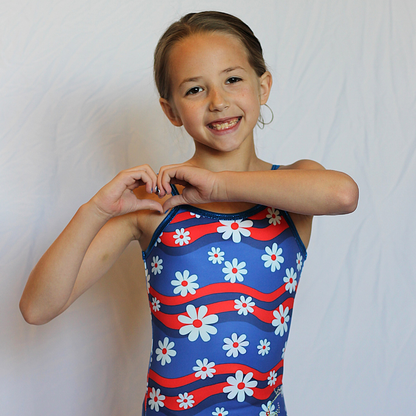 Liberty Daisies Leotard