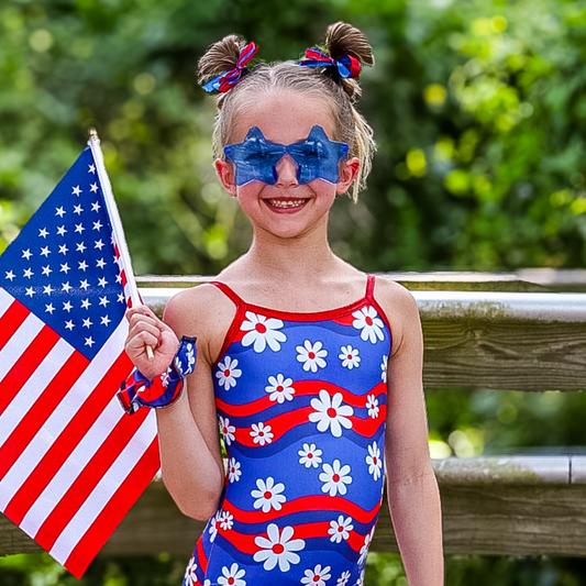 Liberty Daisies Leotard