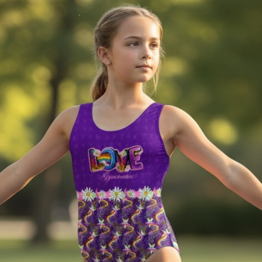 Love Gymnastics Leotard