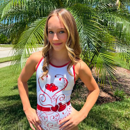 Loving Hearts Leotard
