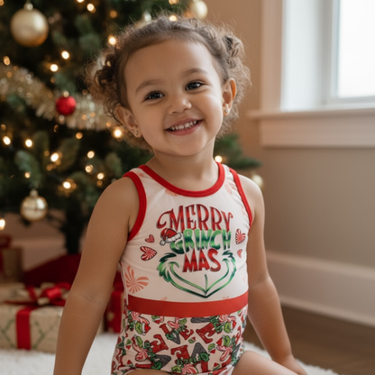 Merry Grinchmas Leotard