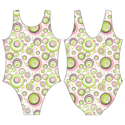 Pink Goes Good with Green Leotard