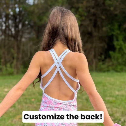 Pretty in Pink Butterflies Leotard