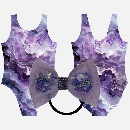 Purple Amethyst Sizzle Leotard