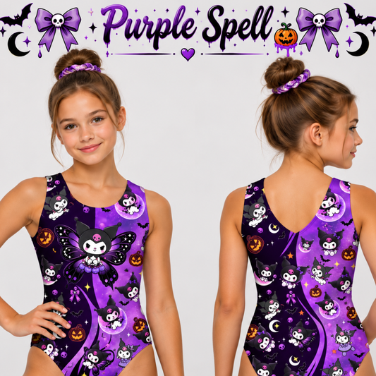 Purple Spell Leotard