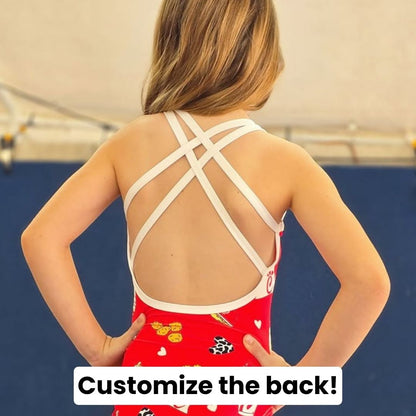 Red Chick-A Leotard