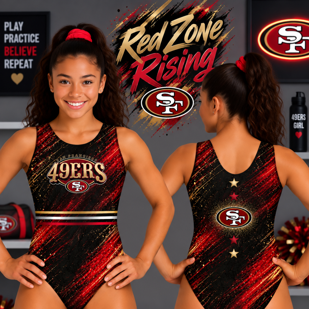 Red Zone Rising Leotard