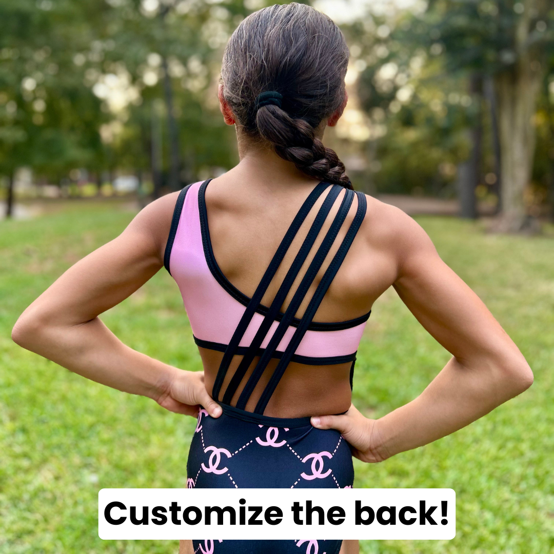 Sassy in Chanel Leotard