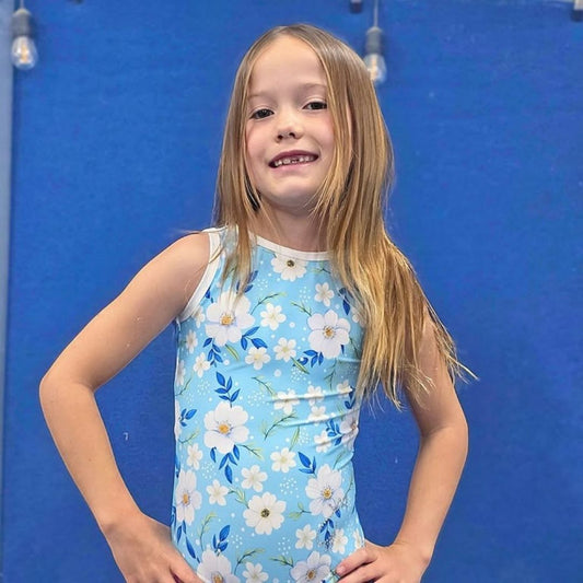 Spring Daisies Leotard
