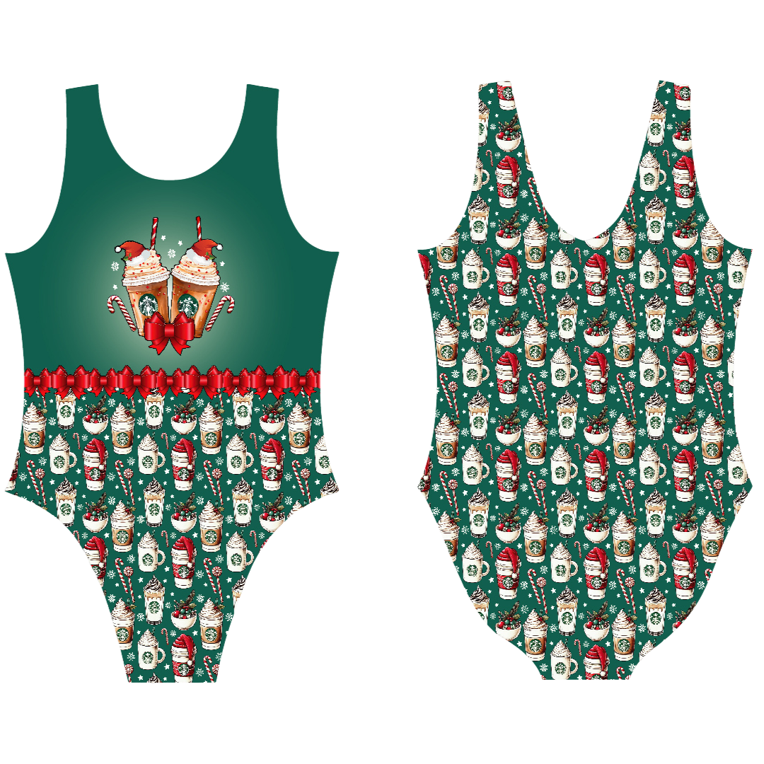 Starbies on Christmas Leotard