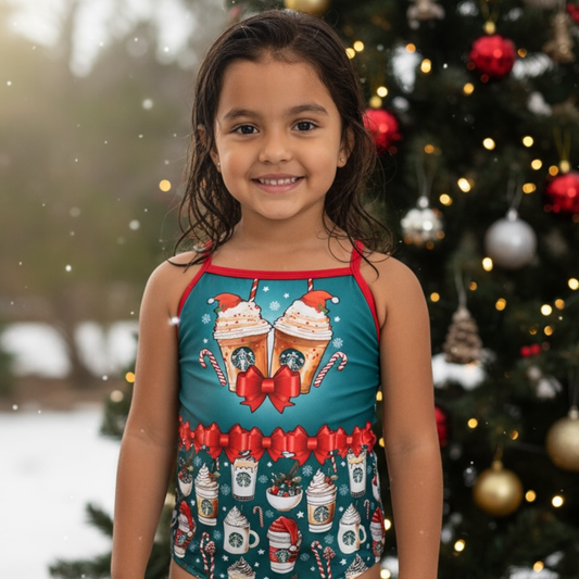 Starbies on Christmas Leotard