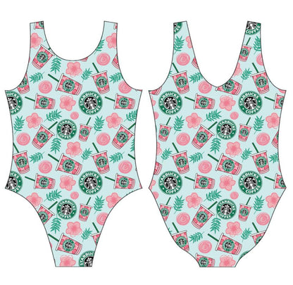 Starbucks Pink Drink Leotard