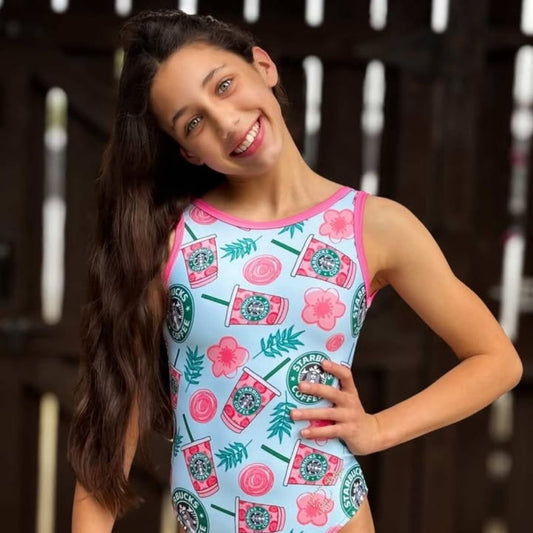 Starbucks Pink Drink Leotard
