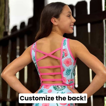 Starbucks Pink Drink Leotard