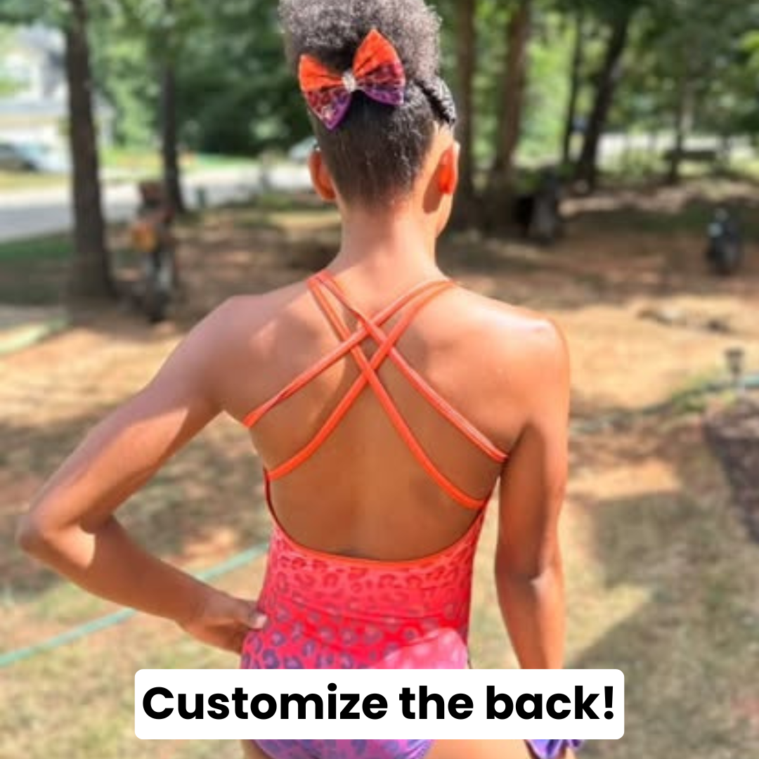 Tropical Leopard Leotard