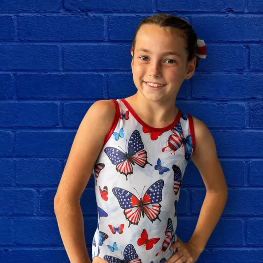 USA Flutters Leotard