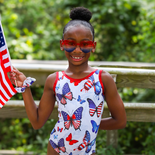 USA Flutters Leotard
