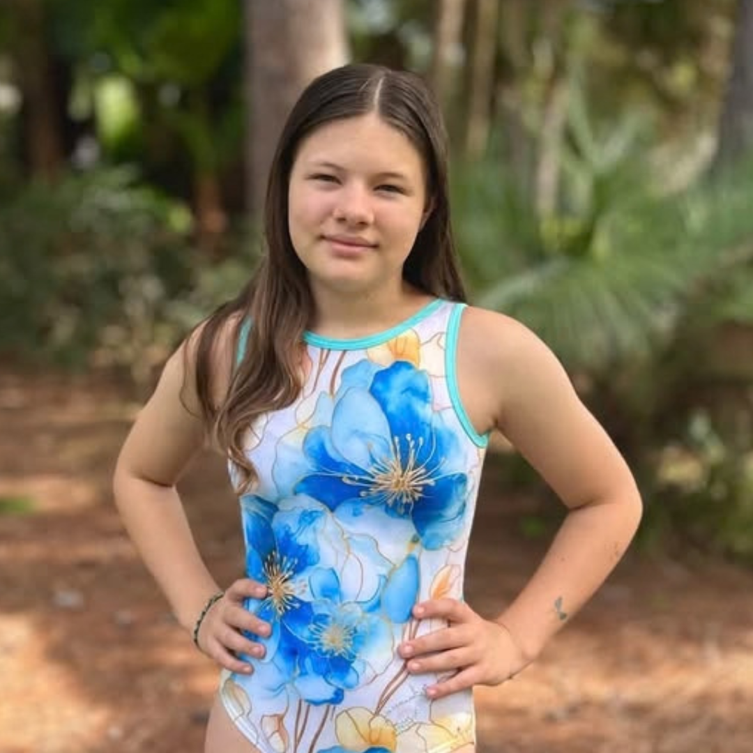Watercolor Whisper Leotard