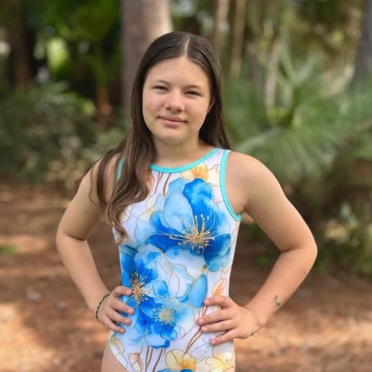 Watercolor Whisper Leotard
