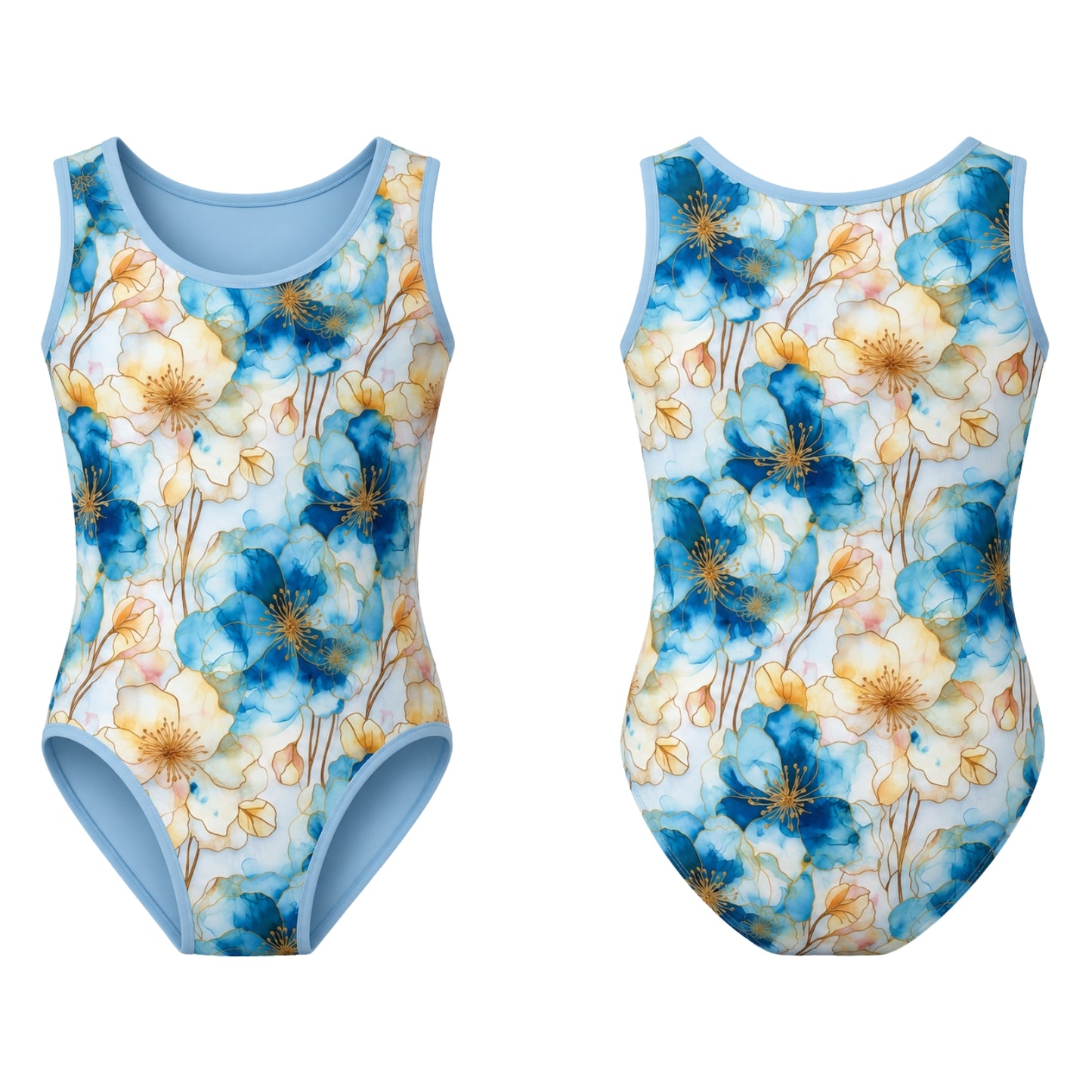 Watercolor Whisper Leotard
